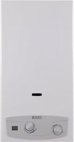 Scaldabagno a Gas Tiraggio Naturale Acquaproject Blue BAXI Colore Blue
