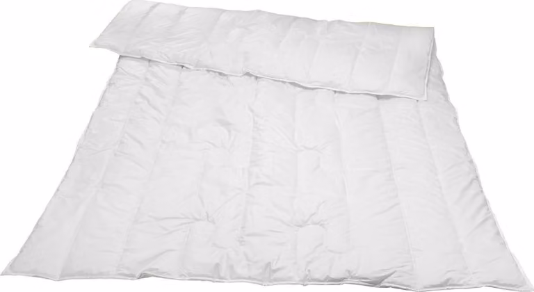 Traumina Novis Faser Solo, copriletto leggero con fascia elastica, classe termica 2, misura 200x200 cm
