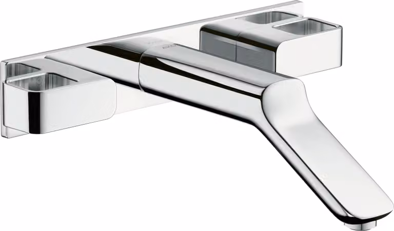 hansgrohe AXOR Urquiola Mélangeur lavabo encastré 3 trous avec bec long, 11043140, 11043140