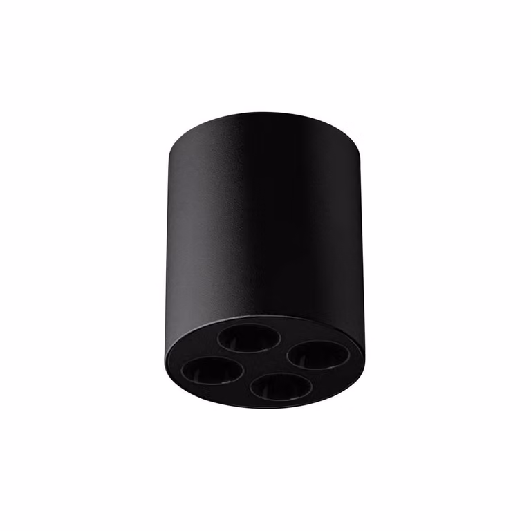 Lampada da soffitto ZOE nero LED 4xLED 9W alluminio 8.3x7.2x7.2cm Sollux Lighting