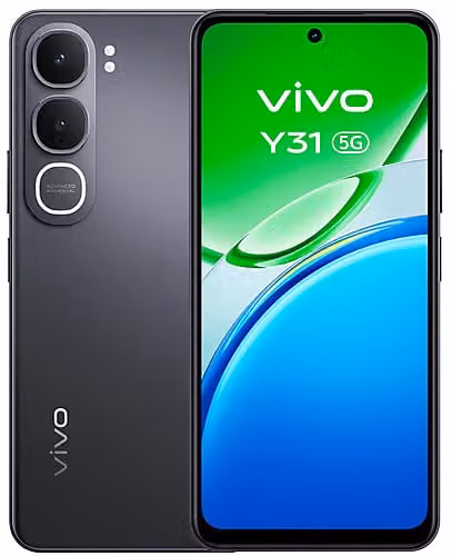 Smartphone Vivo Y31 5G Black con display da 6,77 pollici, 256 GB di memoria e 6 GB di RAM – 1