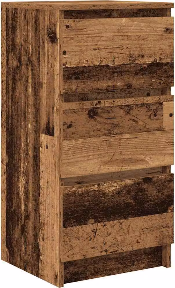 Credenza Legno Antico 37,5x35x76 cm in Legno Multistrato