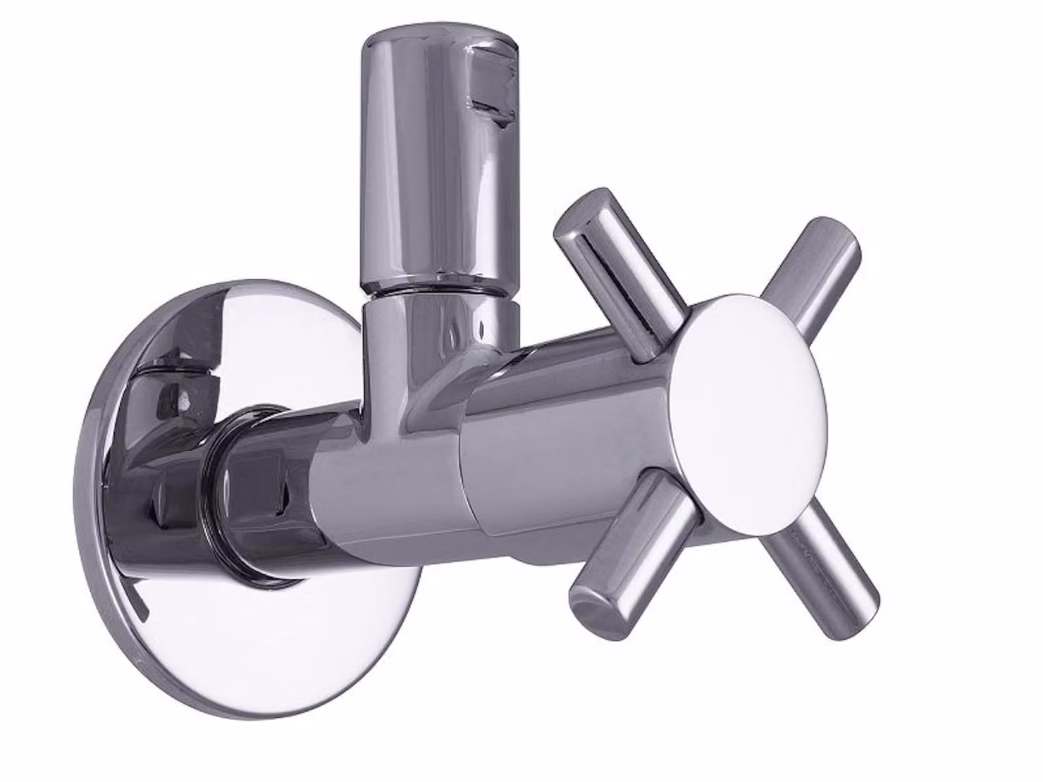 Js Design-Tec Eckventil,N.selbstd Maya,1/2",Hochglanz Verchr.,Dvgw