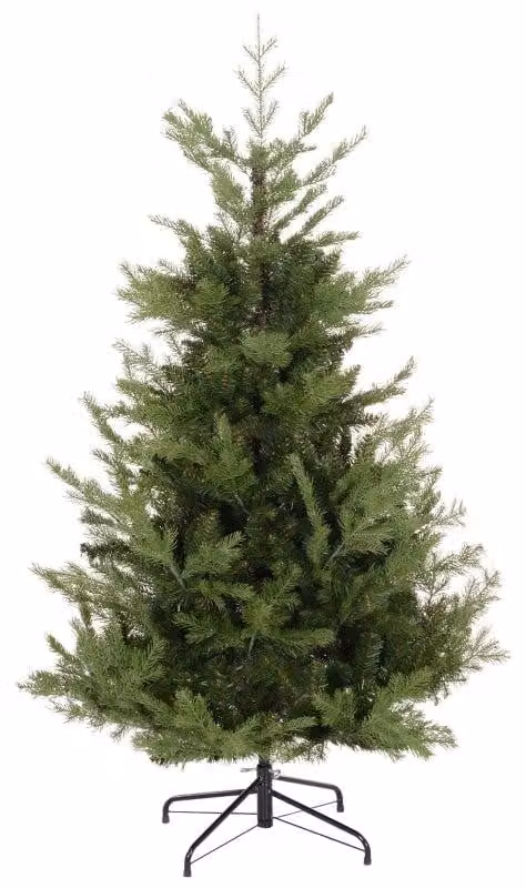 Albero di Natale artificiale, altezza 180 cm, con 1290 rami | Colore: verde | Dimensioni: 100x100x180 cm
