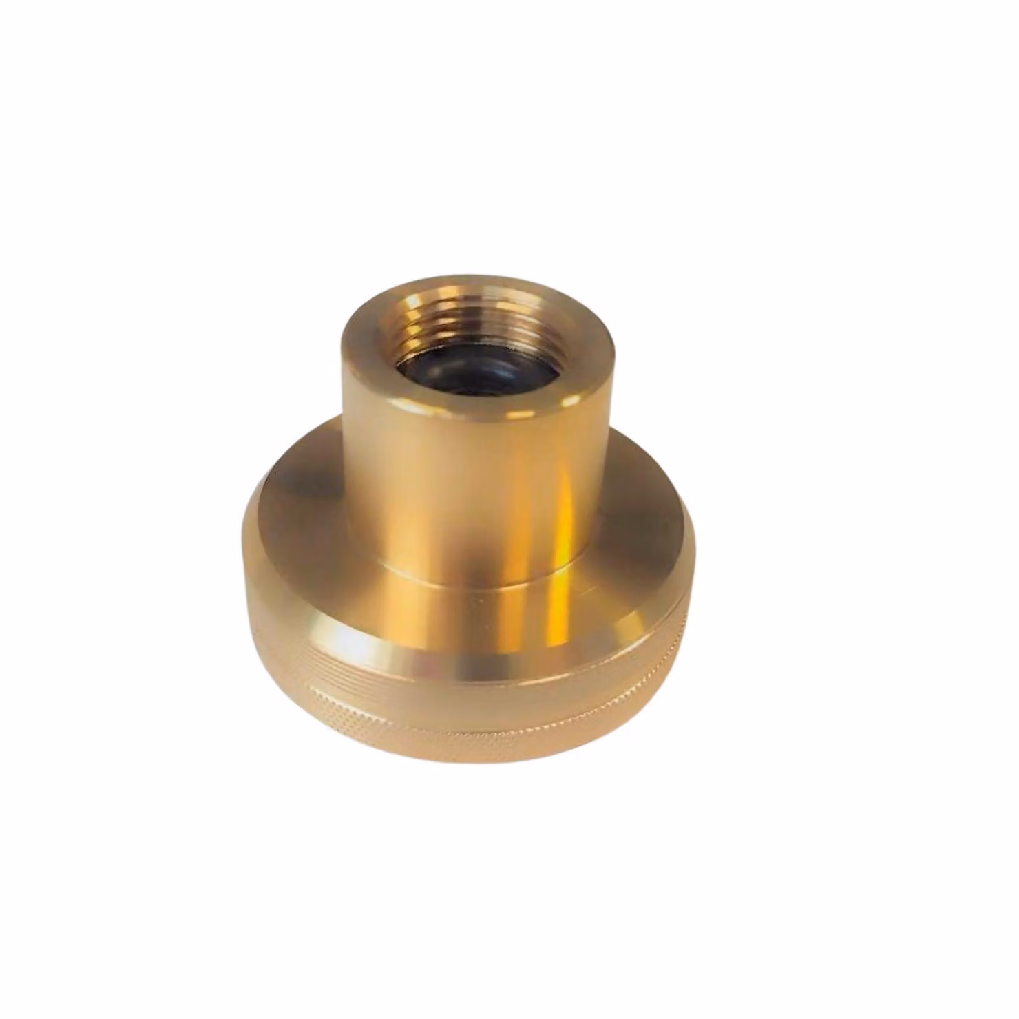 Adattatore per serbatoio GPL Zatech DISH corto in ottone W21,8 con filettatura sinistrorsa per bombole da 11 kg e 33 kg Italia Polonia Francia Camper
