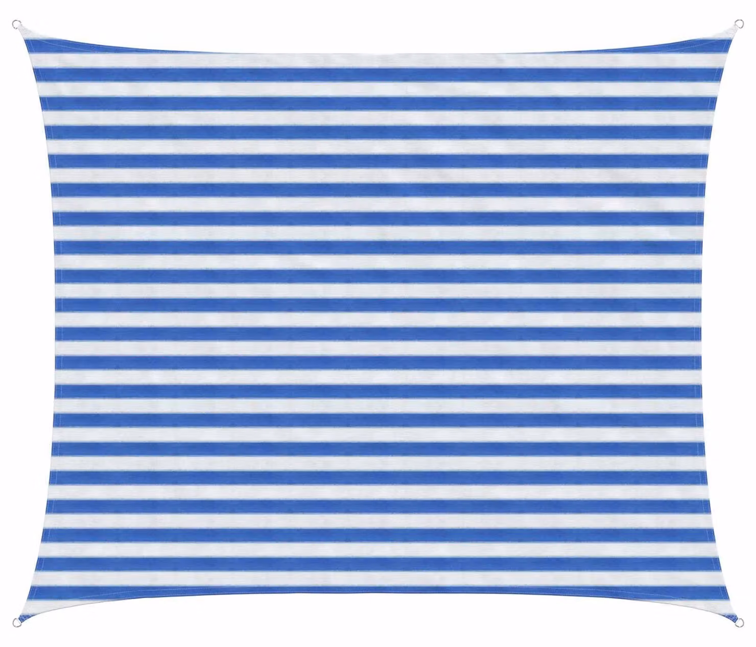 Telo Ombra Blu e Bianco 2,5 x 4 m HDPE