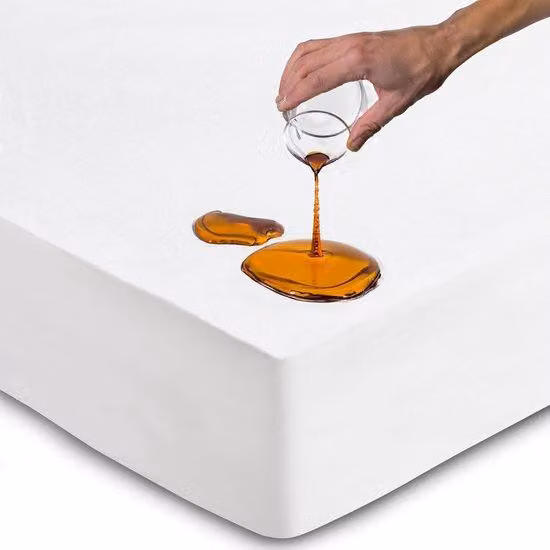 Coprimaterasso 200x200 cm - Coprimaterasso resistente e impermeabile - Protezione ottimale e traspirante
