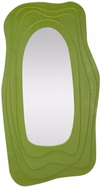 Specchio Da Muro Dafne Verde cm 90x4x165