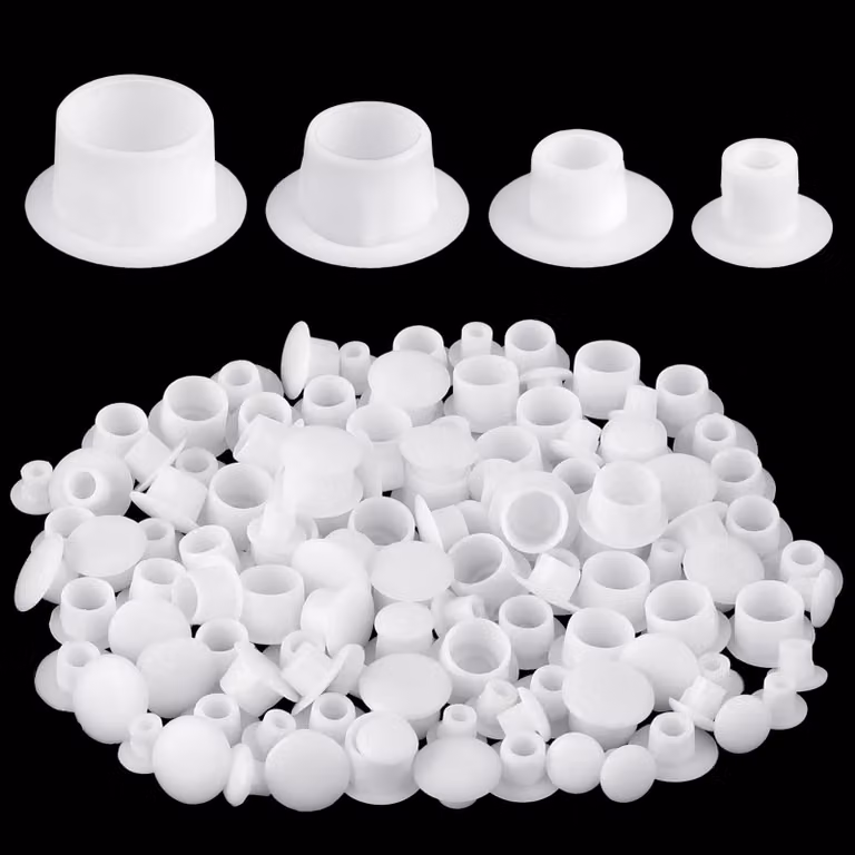 120 tappi di copertura per fori, di dimensioni 5/6/8/10 mm, e tappi in plastica per viti