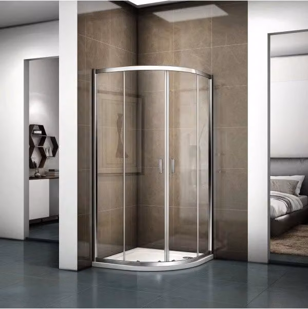 Box doccia 1/4 cerchio HAMAR 309 RIHO 90x90 x200cm con ante scorrevoli