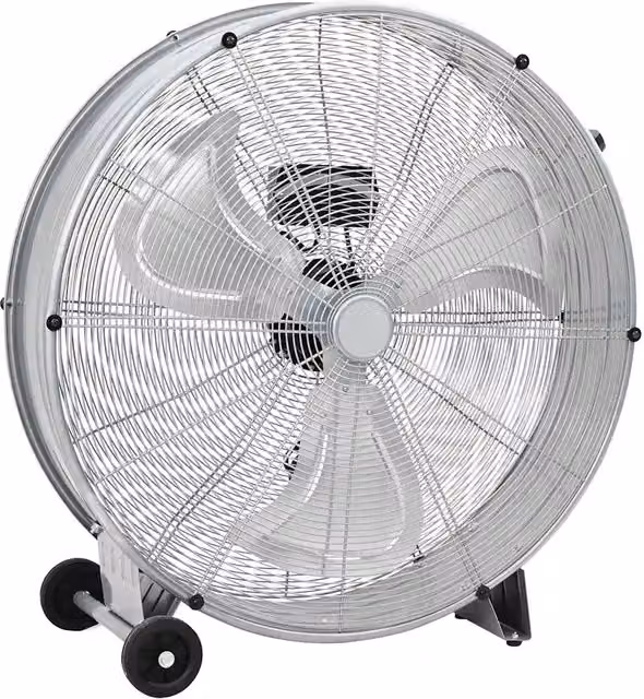 Ventilatore a tamburo Argento 79 x 37 x 82 cm Alluminio 42001424