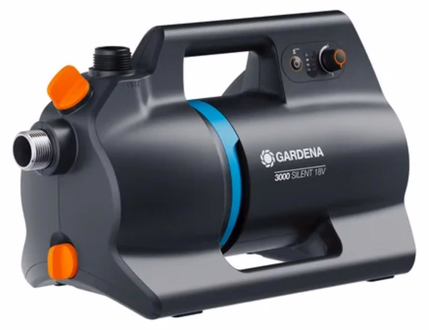 Gardena 14610-20, 180 W, Batteria, 3 bar, 3000 l/h, IPX4, Nero, Blu