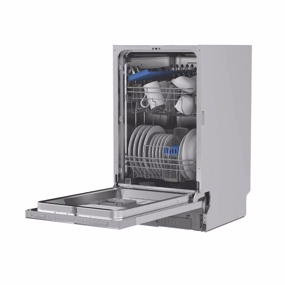 Lavastoviglie da incasso Midea MDWEB1004LSW con Wi-Fi e App Control, 8 programmi, Classe E, Colore Bianco o Argento – 2