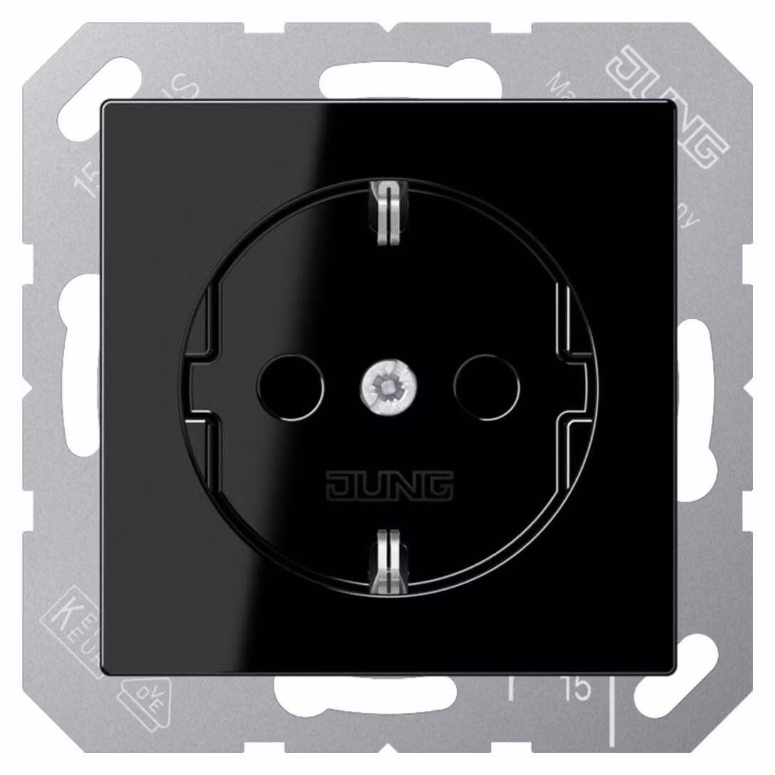 Presa Jung SCHUKO 16A 250V con protezione dei contatti A 1520 KI SW