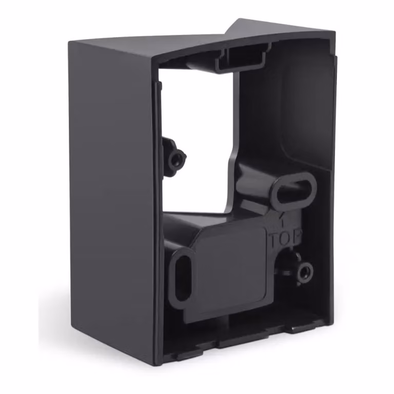 Supporto da parete angolare SensIQ S nero - Adattatore angolare per sensore di movimento 608828