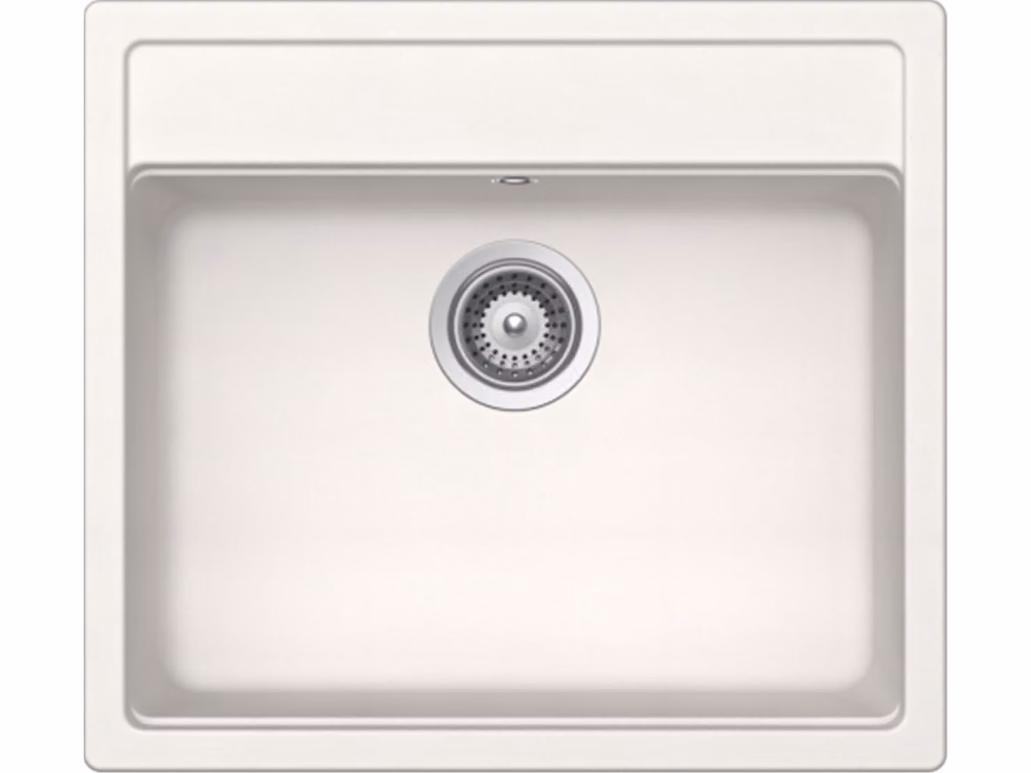 Lavello sottopiano Schock Mono N-100 U Polaris con vasca di scarico inclusa