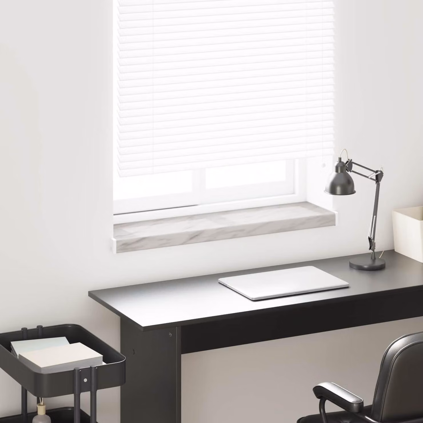 Soglia della Finestra Texture in Marmo 100 x 25 x 4,5 cm PVC