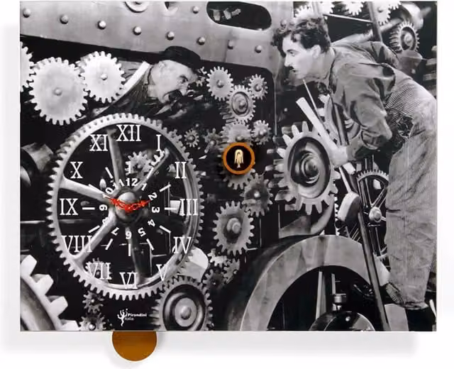 Orologio a Cucù da Parete 58X45X11Cm Pirondini Italia Charlot