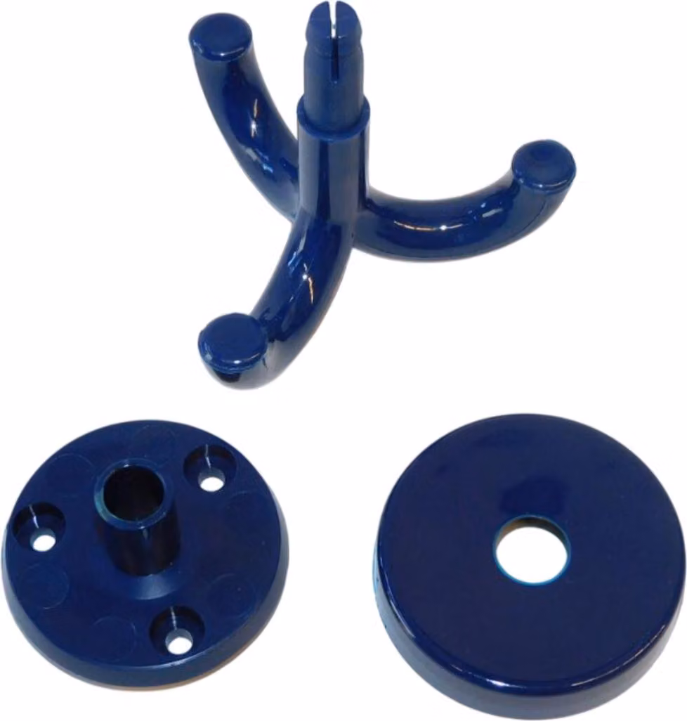 25 ganci da soffitto, triplo blu