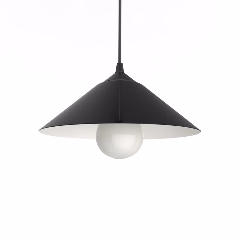 Lampada A Sospensione Chapeau Bicolore
