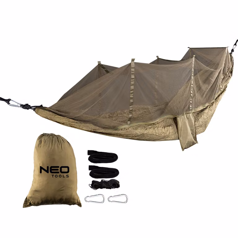 Amaca da esterno con zanzariera 330 x 140 cm
