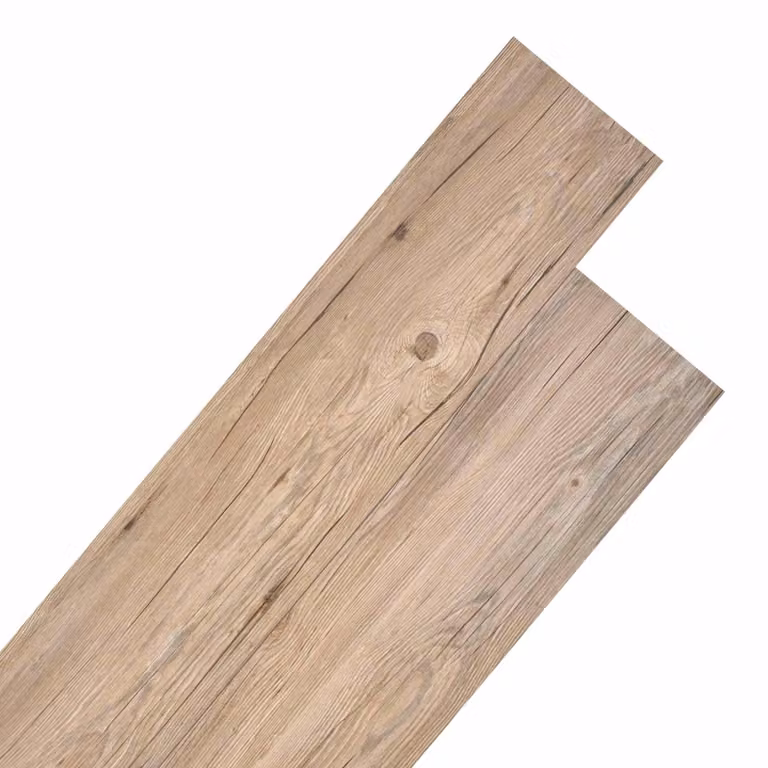 Tavole per Pavimenti 18 pcs Marrone 5,26 m² PVC