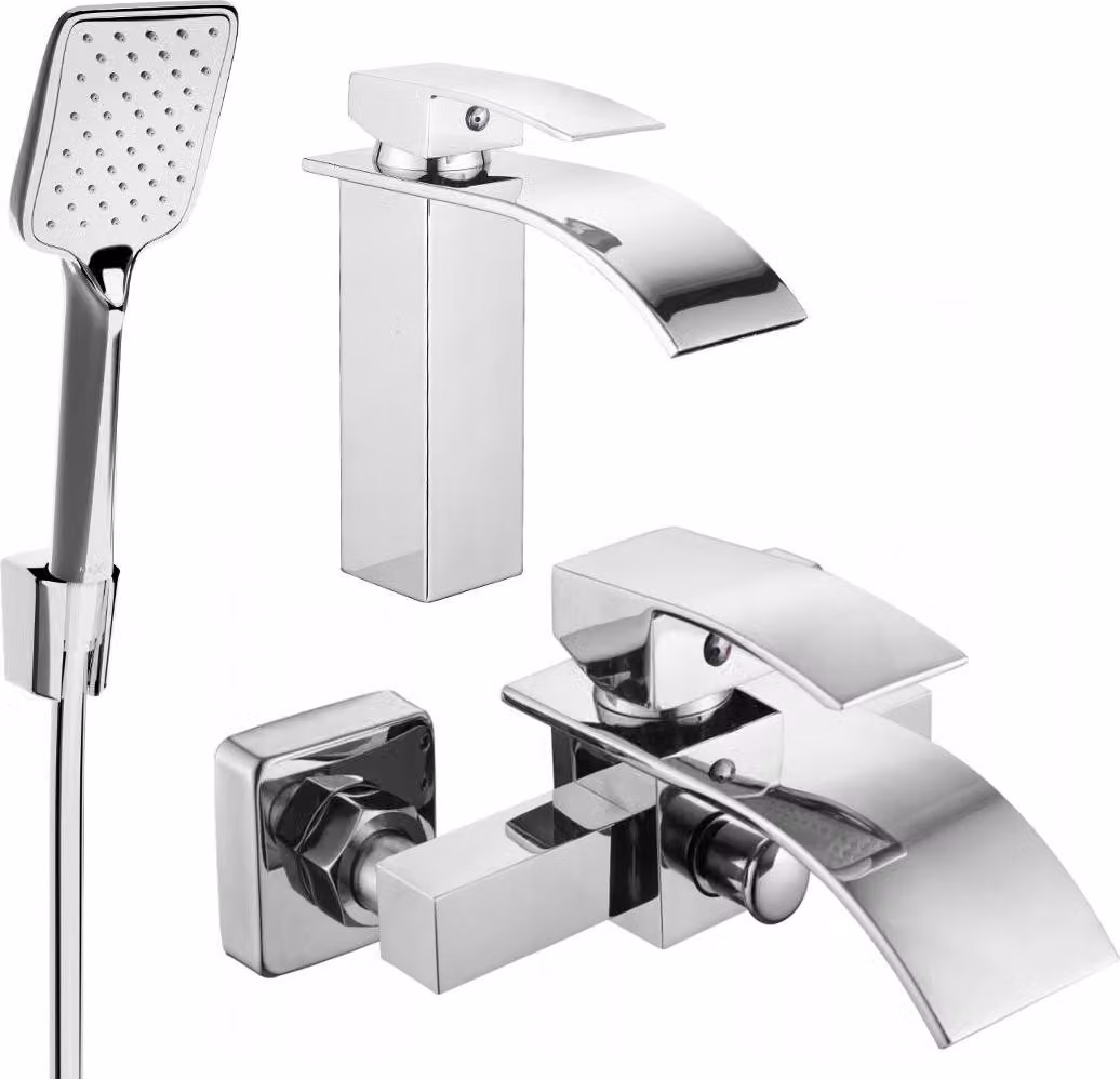 Mexen Aries R62 set da bagno, cromo - 744803R62-00