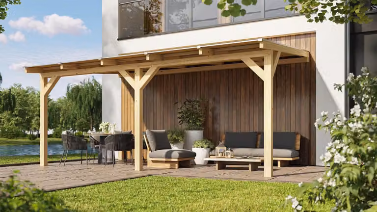 Copertura per terrazza 672 D x P x A 374 x 541 x 208