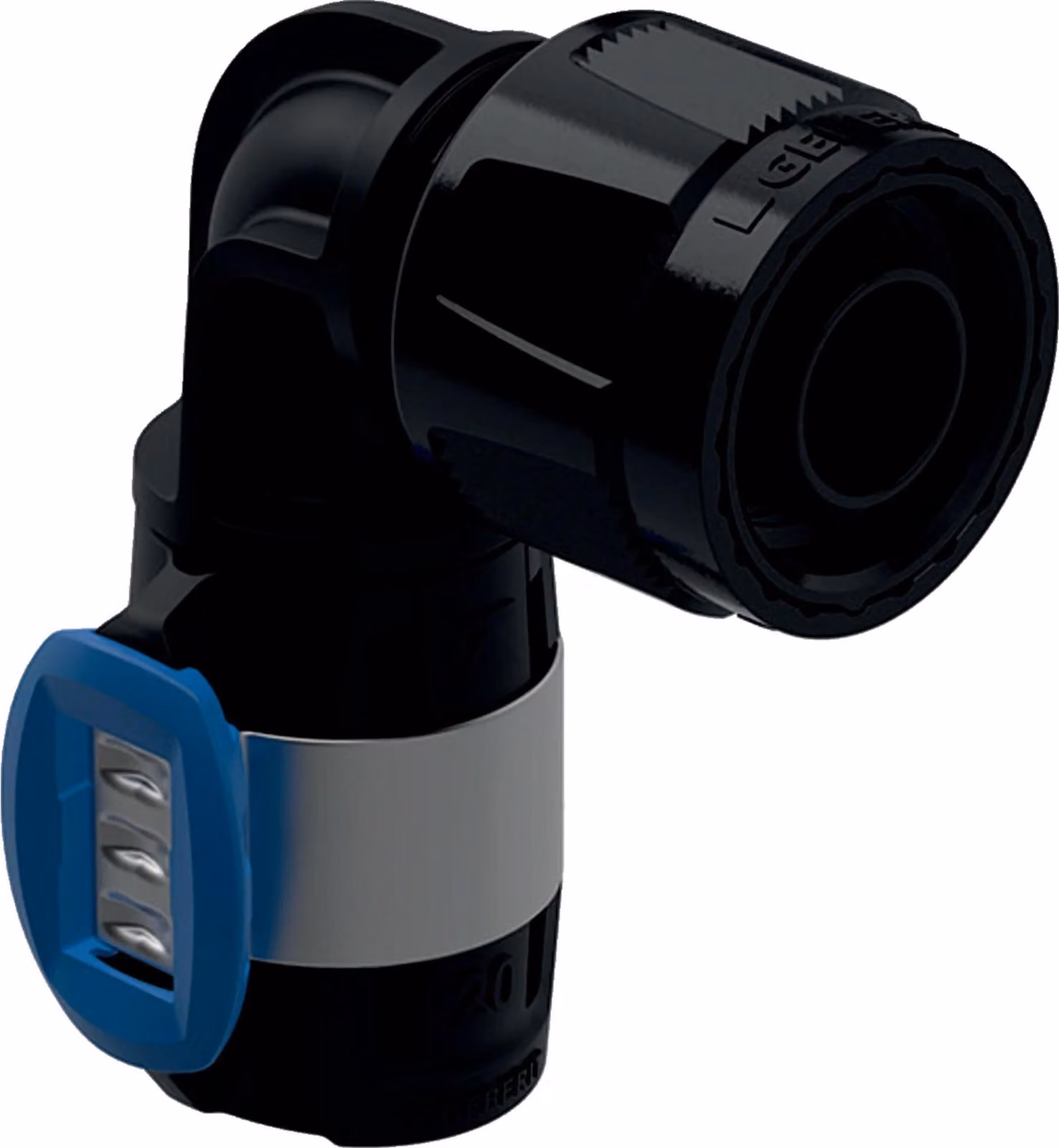 Geberit GE FlowFit, raccordo angolare con Masterfix PPSU, d16 mm x Rp 1/2, 1 pz.