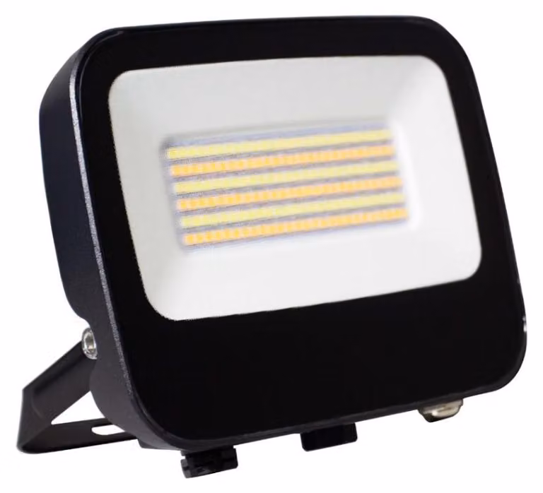 Alcapower Proiettore LED PRO 50W CCT Selezionabile 3000K-4000K-6000K IP66 IK06 Classe Energetica E Alluminio Alta Efficienza Professionale