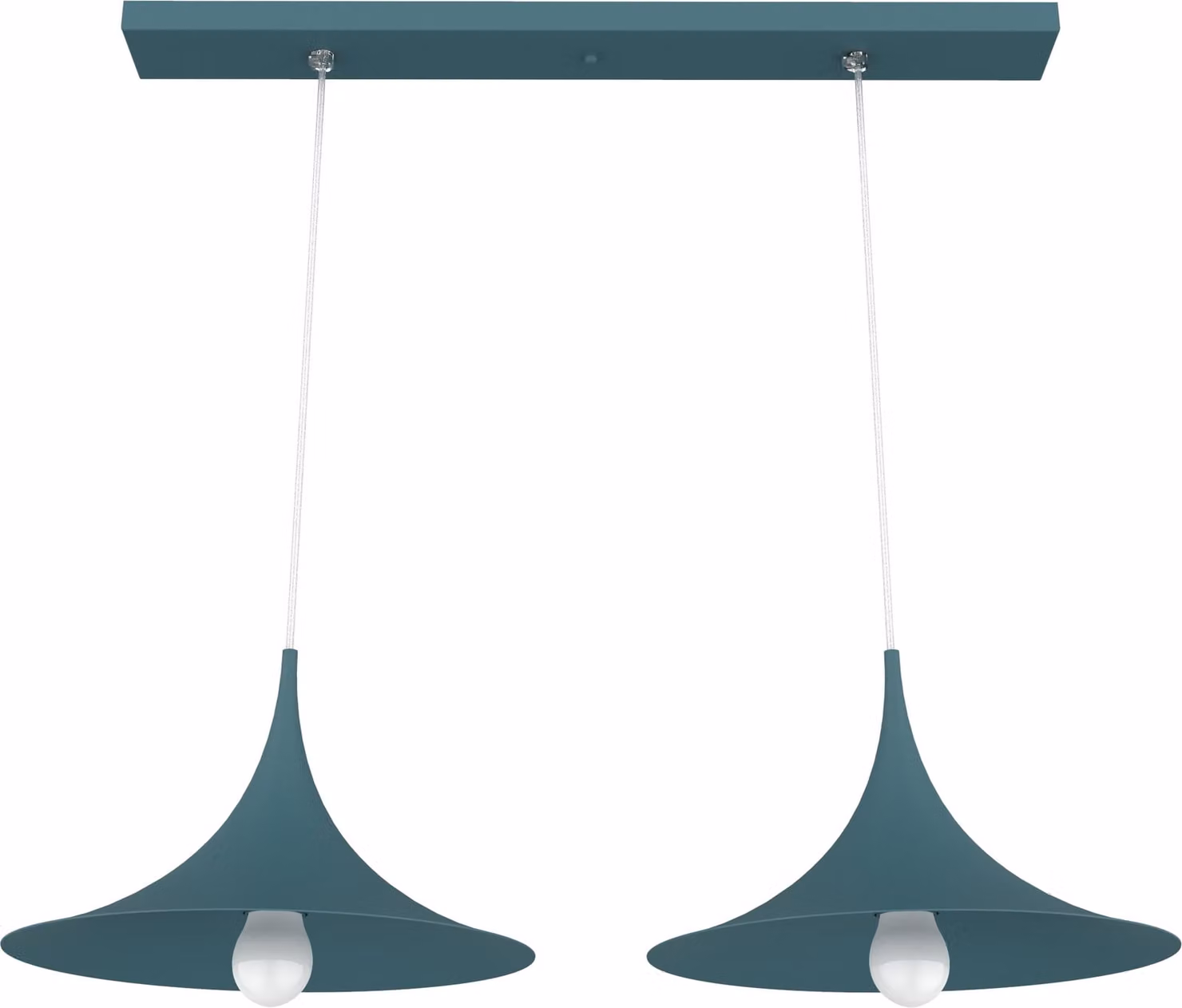 Lampade A Sospensione Louie X2 Monocolore