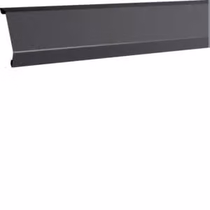 Hager, protezione per pavimenti per catene a piatto, lunghezza 1 metro, colore nero, modello FKS9005