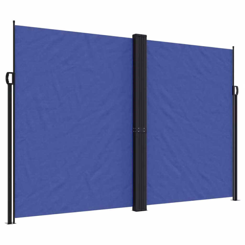 Tenda da Sole Laterale Retrattile Blu 220x1200 cm