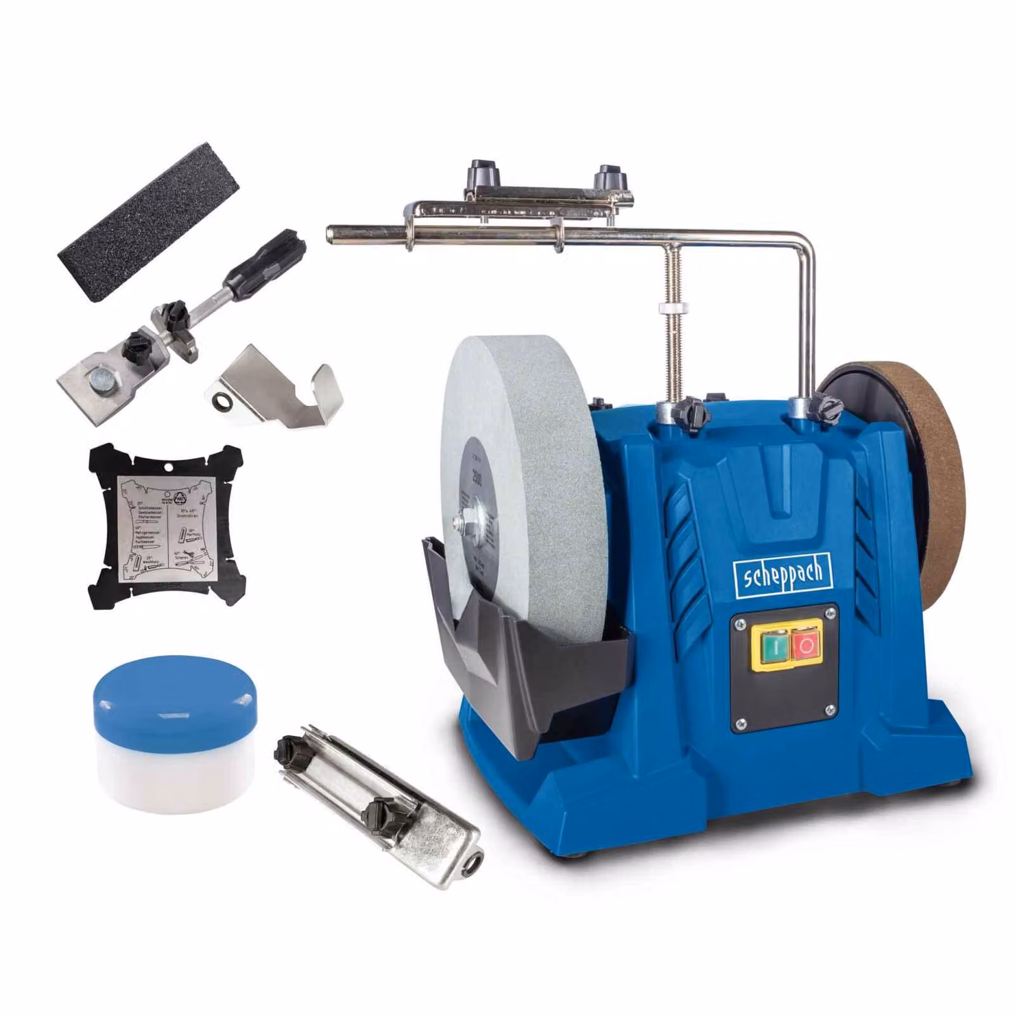 SCHEPPACH - Set Tiger7000S: levigatrice a umido, macchina levigatrice, sistema di levigatura con accessori