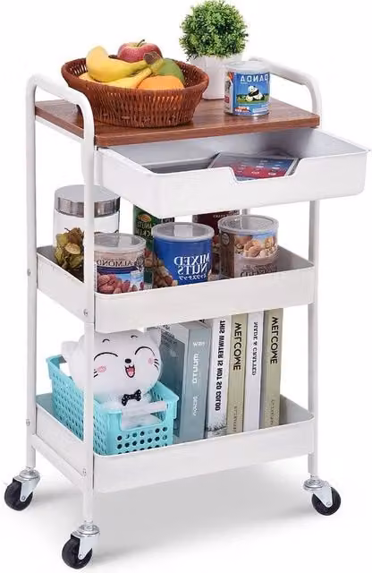 Carrello da cucina su ruote – Trolley da servizio – Carrello da cucina su ruote – Sostenibile – Trolley da cucina su ruote Modello: Dimensioni: Peso: Capacità: Materiali: Colore: Certificazioni: Garanzia: