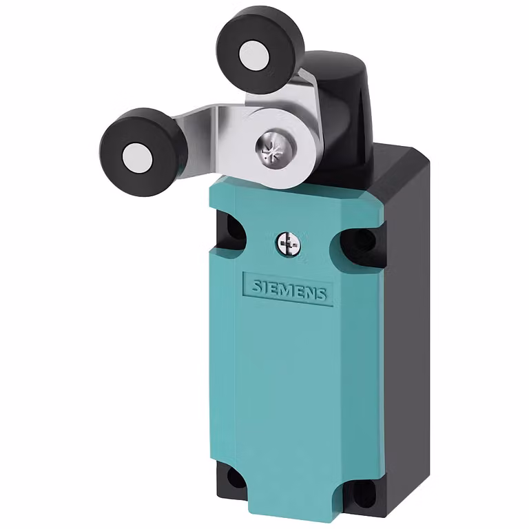 Interruttore di posizione Siemens, corpo in metallo 40 mm, EN 50041, codice articolo 3SE51120CT11