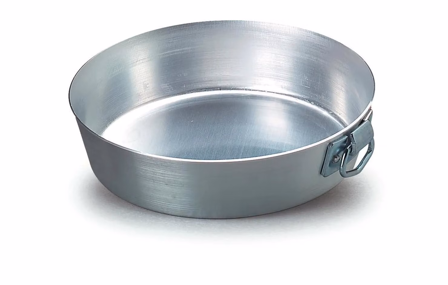 Tortiera conica alta in alluminio con anello in acciaio Inox, diam. 20cm