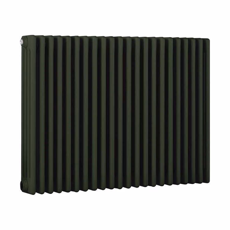 Radiatore Orizzontale a Colonne (4 Colonne) 750mm x 1010mm - Verde (Evergreen) - Regent