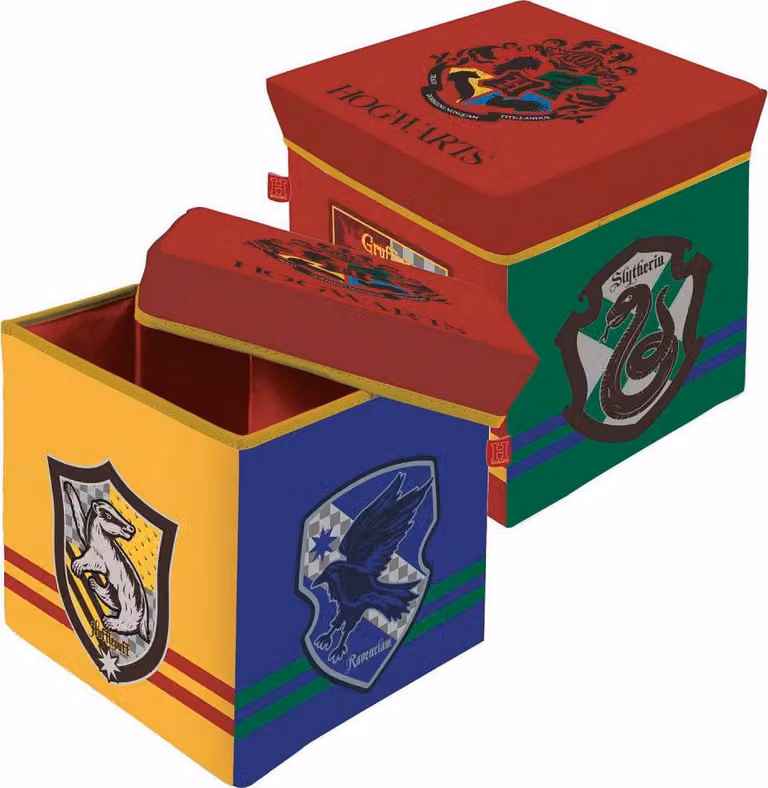 Sgabello contenitore a forma di cubo - Harry Potter