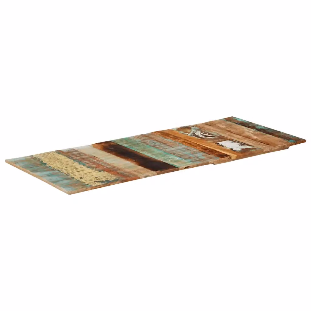 Piano per tavolo rettangolare vidaXL in legno di mango e teak multicolore L: 140 cm, P: 60 cm – 2