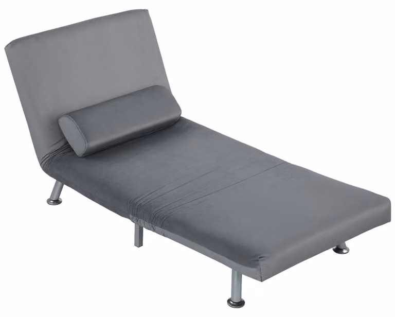 Sedia da esterno - Sedia da giardino - Poltrona relax - Sedia reclinabile - Schienale regolabile - Colore grigio effetto legno - Pieghevole
