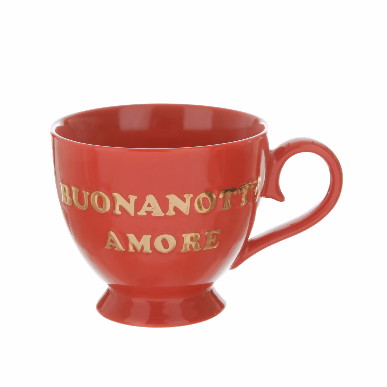 Tazza in porcellana rossa Buonanotte Amore Loving da 500 ml KASANOVA – 2