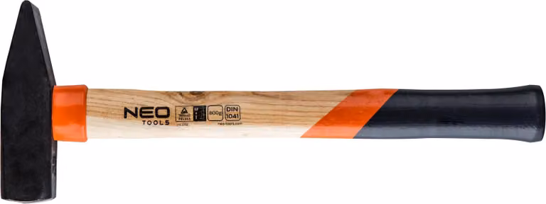 NEO TOOLS Martello da fabbro 800 g, manico in frassino