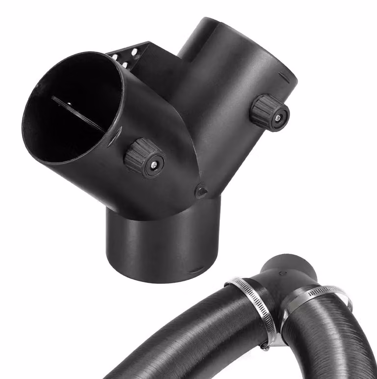 Accessorio per riscaldatore auto - Tubo di sfiato a forma di "Y" da 75 mm
