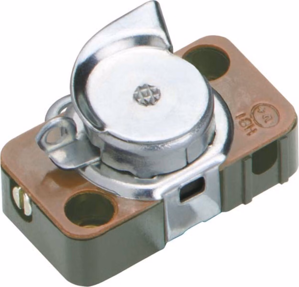Interruttore a fune BACHMANN serie 3746, interruttore automatico, unipolare, frontale