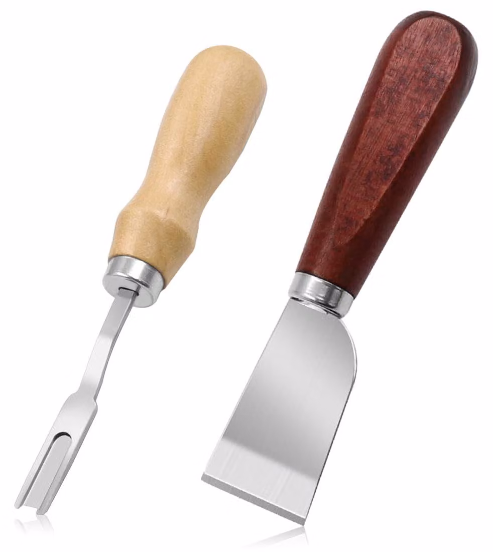 Elzusha - Set di strumenti fai-da-te per l'apprendimento, con manici in legno