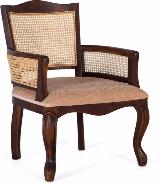 Poltrona classica in legno di acacia