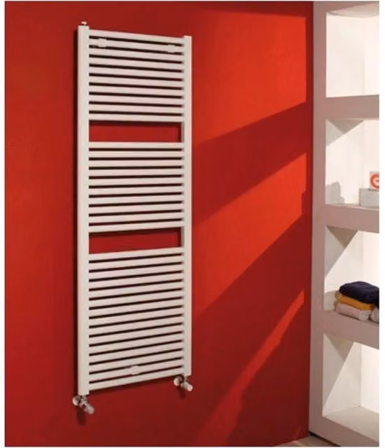 Termoarredo Scaldasalviette Cordivari Modello CLAUDIA In Acciaio Verniciato Bianco - Disponibili In Varie Misure