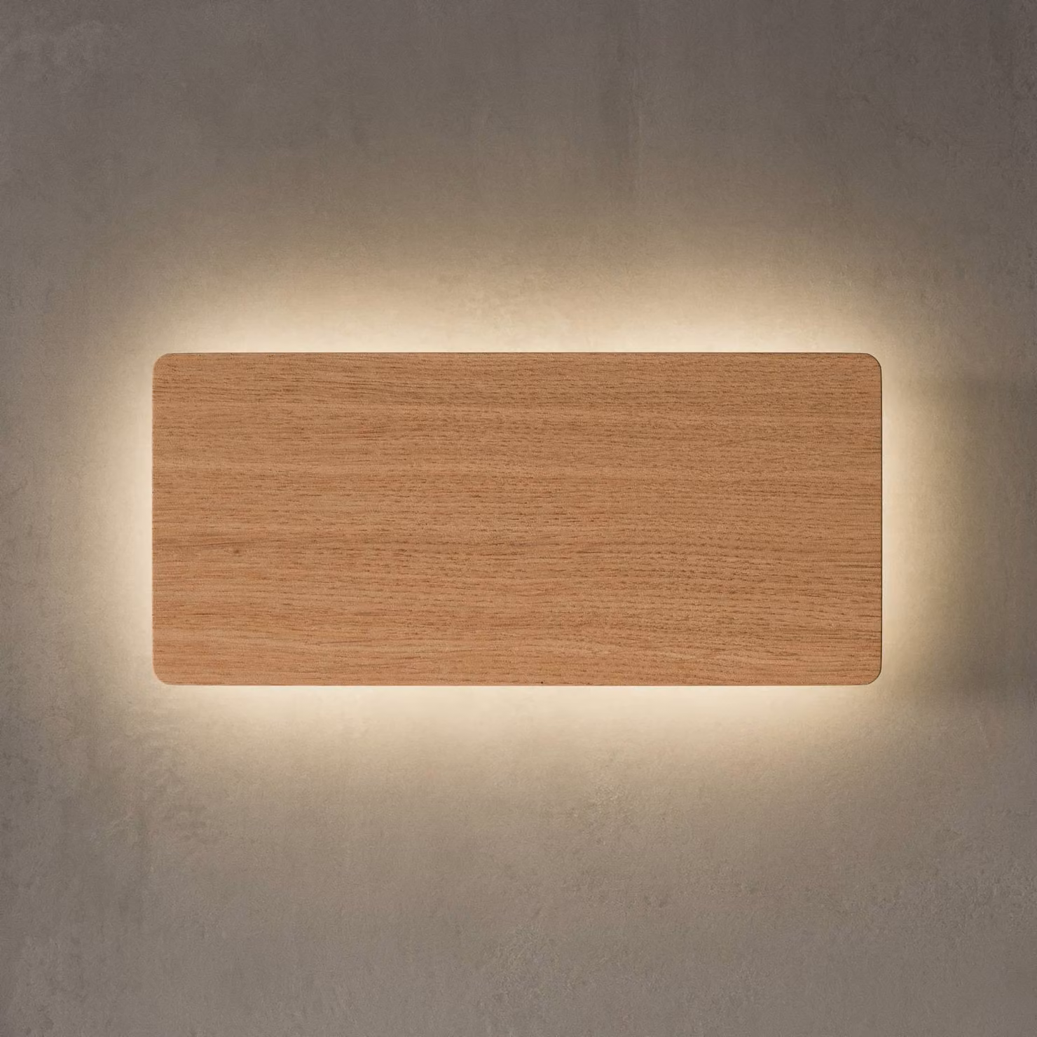 Applique Tavola TK Lighting, dimmerabile, Legno chiaro, Soggiorno / Sala da pranzo, Legno, Applique