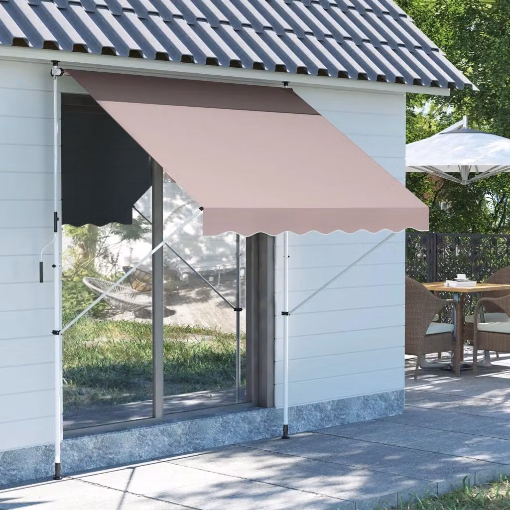 Tenda da sole retrattile manuale Xylo beige in poliestere e alluminio L: 280 cm, P: 150 cm – 2